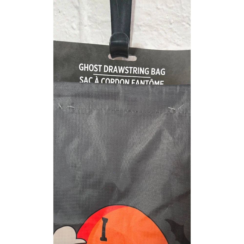 Ghost Drawstring Bag with Halloween Design